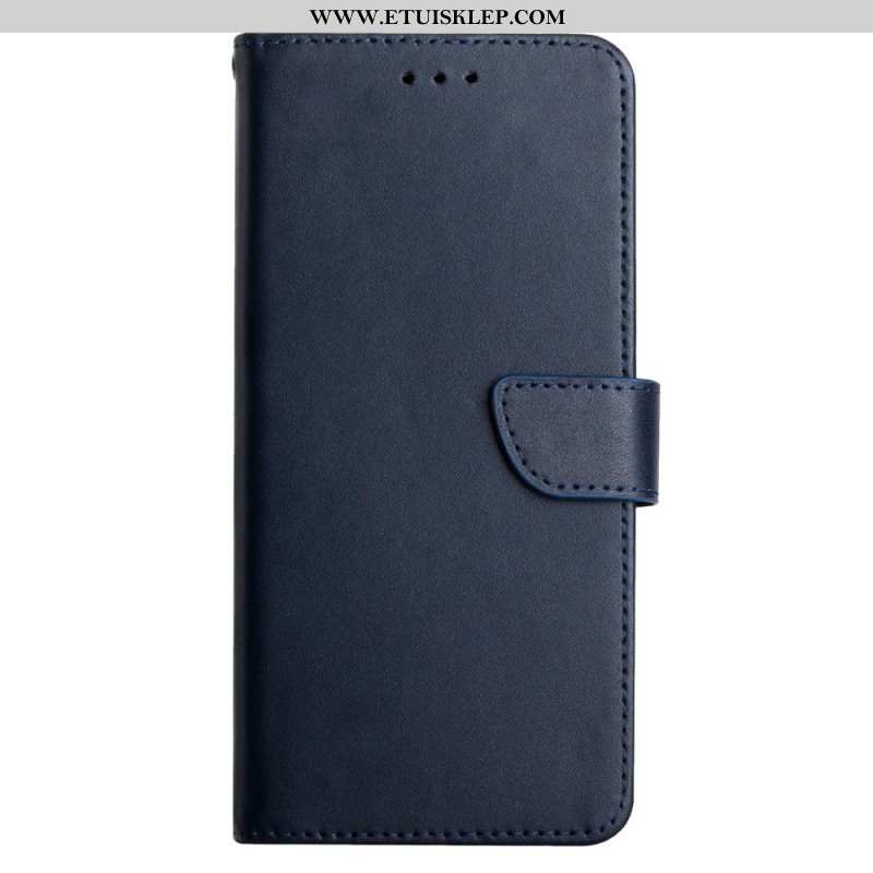 Etui Folio do Samsung Galaxy M13 Prawdziwa Skóra Nappa